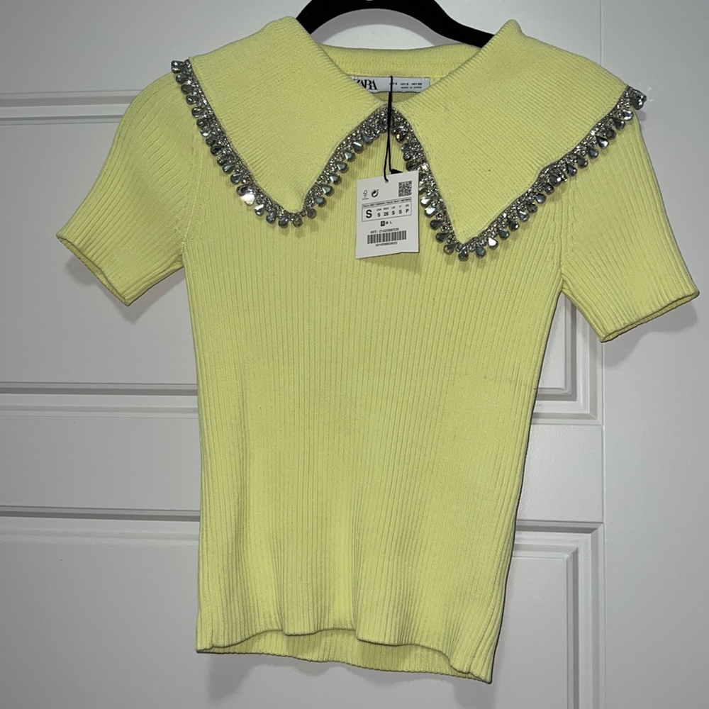 Brand New Zara Jewel Top